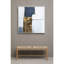 Astratto Blue And Gold Foil - Single Picture Frame Painting on Canvas