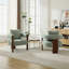 Chaise d'appoint rembourrée à 3 pieds-1422801963
