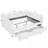 Queen Size Daybed with Two Storage Drawers and USB Port-494024637