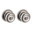 Estate Privacy Door Knob with 5148 Rose-22084299