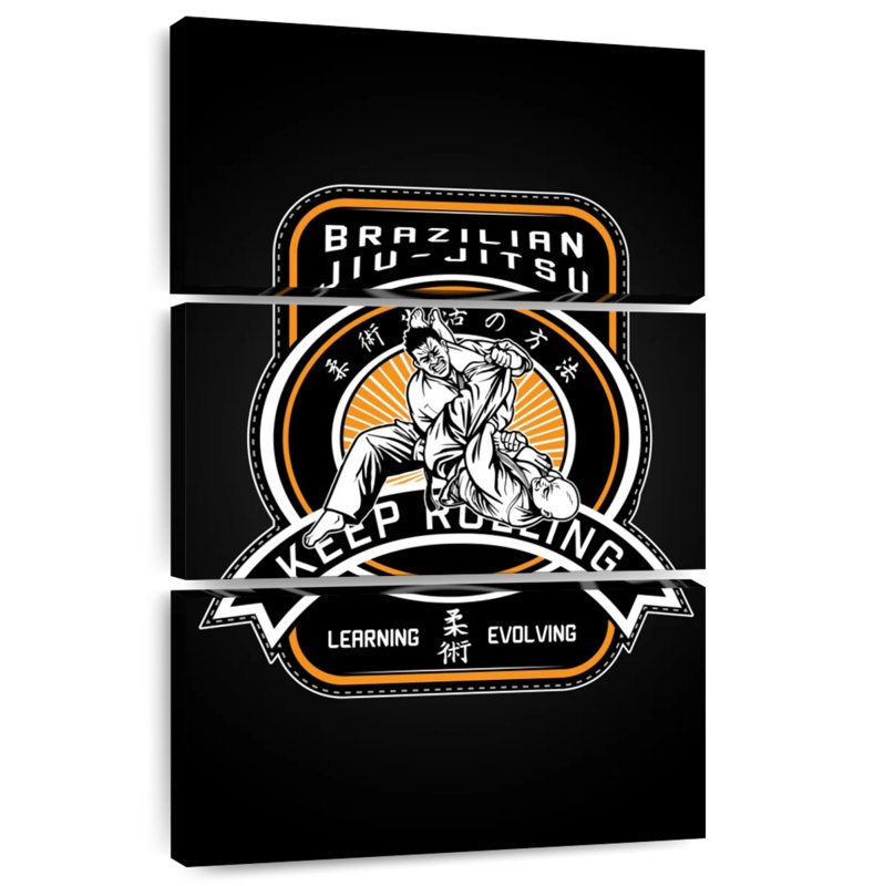 Sireci BJJ Orange And Black