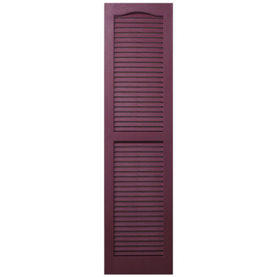 Cathedral Top Standard Open Louver Shutter