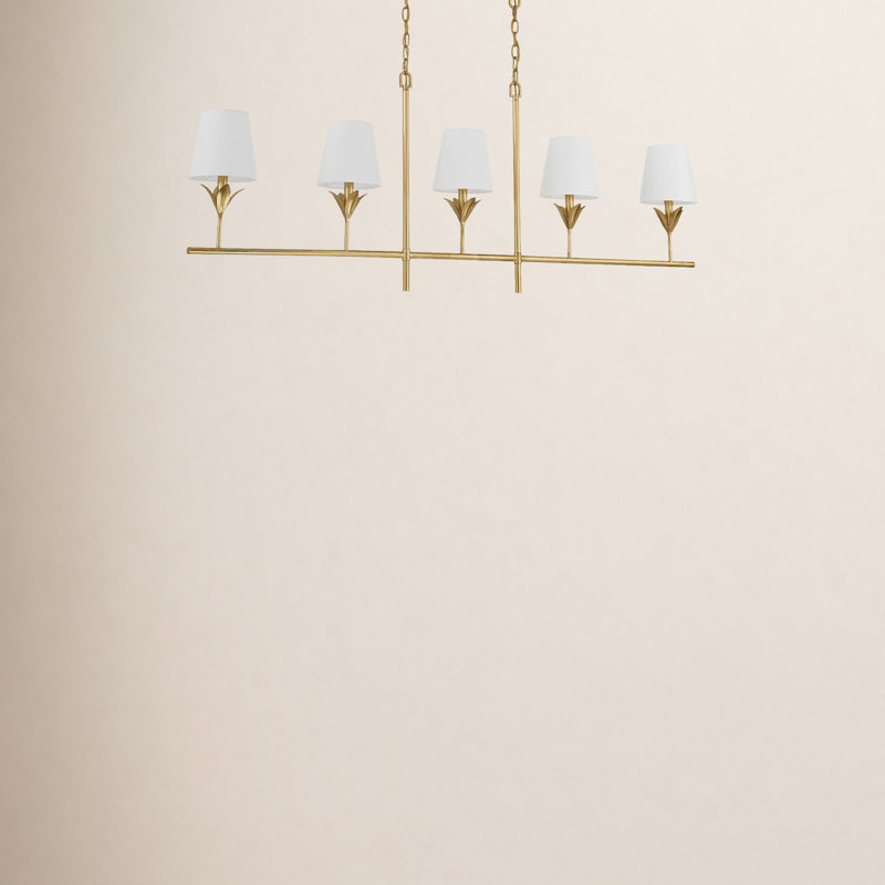 5 - Light Gold Kitchen Island Pendant