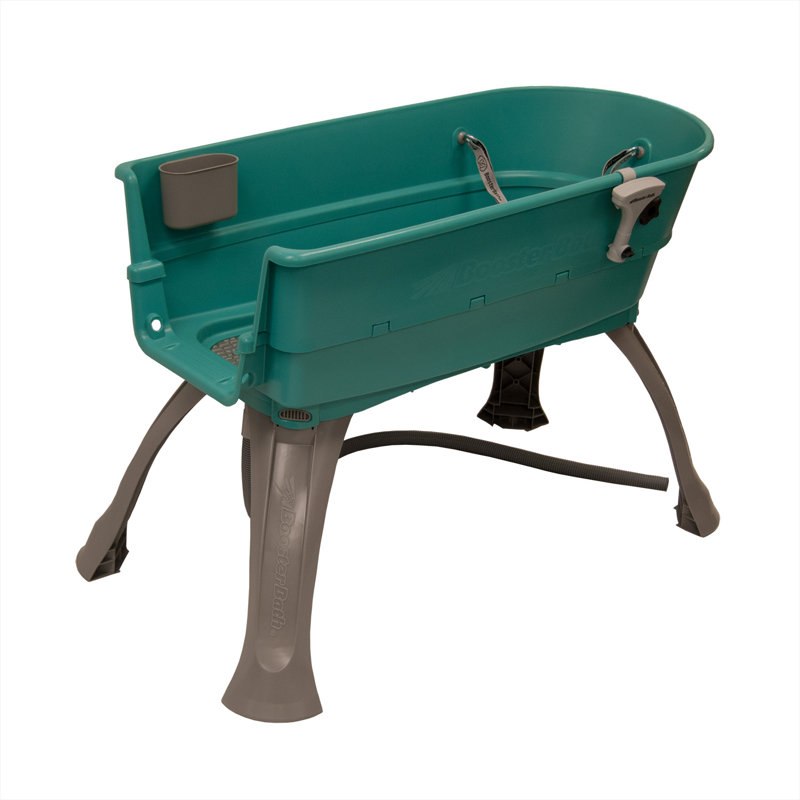 Booster Plastic Dog Grooming Tub, Large (45" H x 21 1/4" W x 15" D)