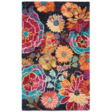 Sisag Hand Tufted Wool Floral Rug