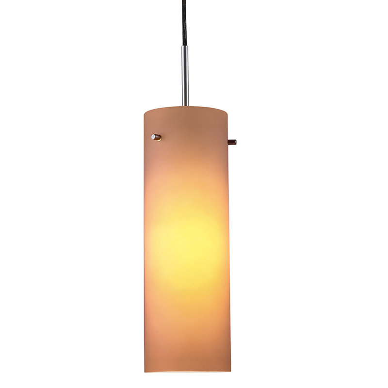 Titan 1 - Light Pendant, Chrome, Amber, Yes