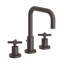 East Square Widespread Bathroom Faucet with Drain Assembly-1767557382