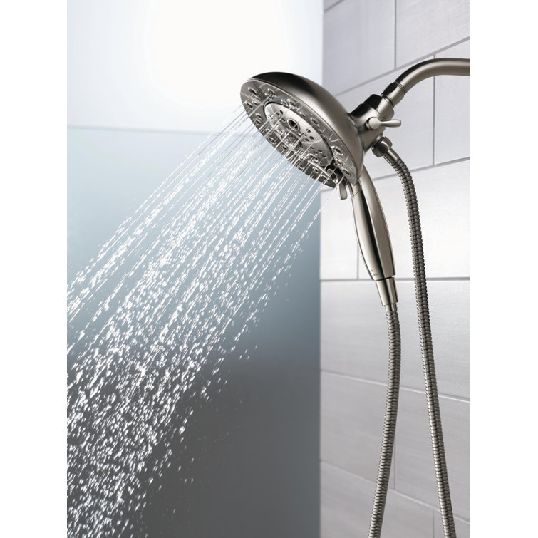 1.75 GPM Rain Dual Shower Head with H2Okinetic Technology
