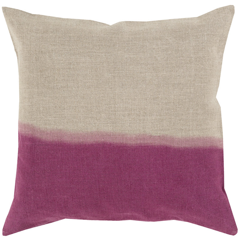 Coussin en lin Miriam, 18 po x 18 po