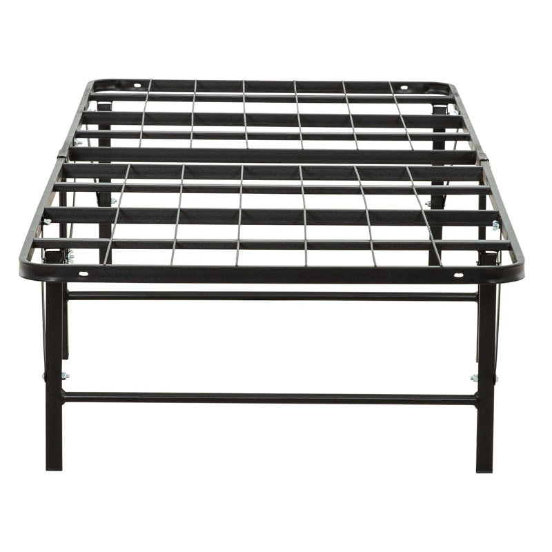 Base de lit, base de lit, mobilier de chambre en métal, Très grand simple