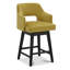 Tabouret de comptoir pivotant 26 po Bethine-1203329570