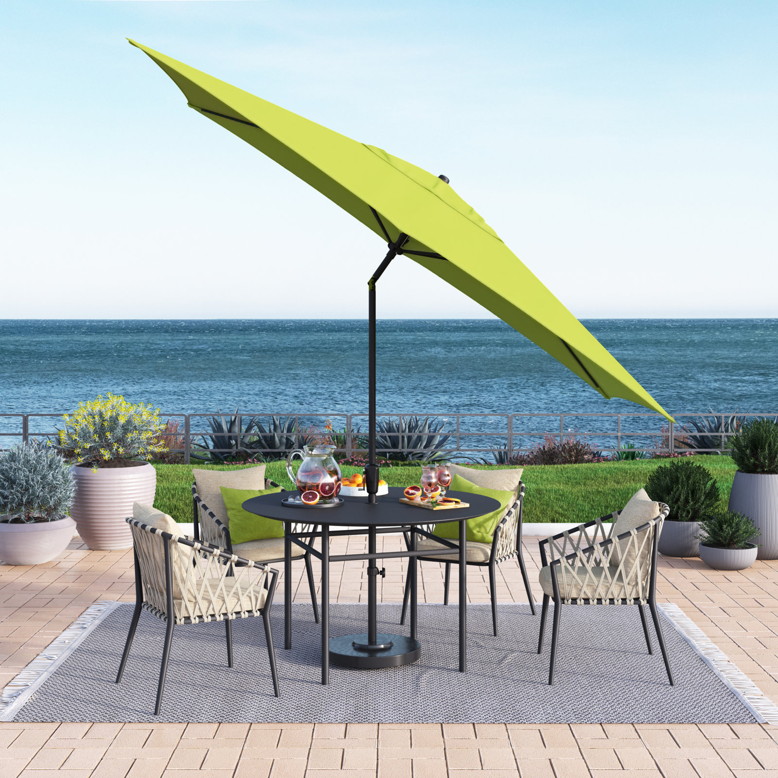 Toscana 5.8' Umbrella, Lime
