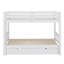 Lit simple superposé avec lit gigogne extensible-1890052759