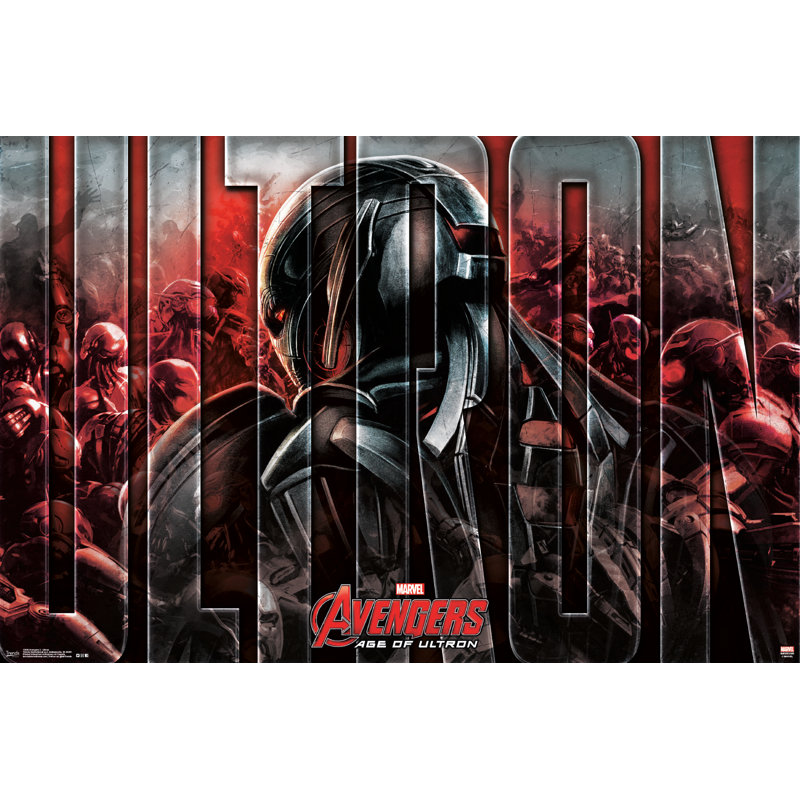 Impression sur papier 2 ultron avengers