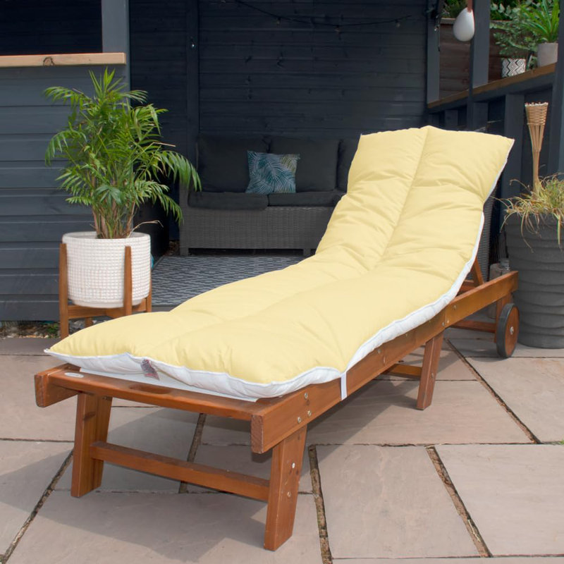 Topper Garden Seat / Back Cushion, Yellow