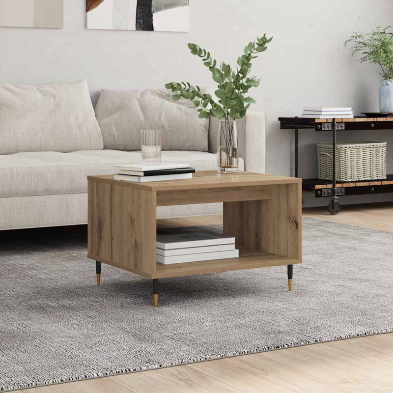 Coffee Table with Storage, Artisan Oak