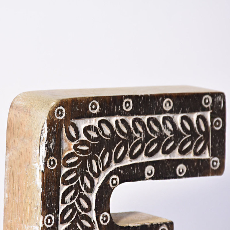 Alaiah Handmade Eco-Friendly Block, S, White