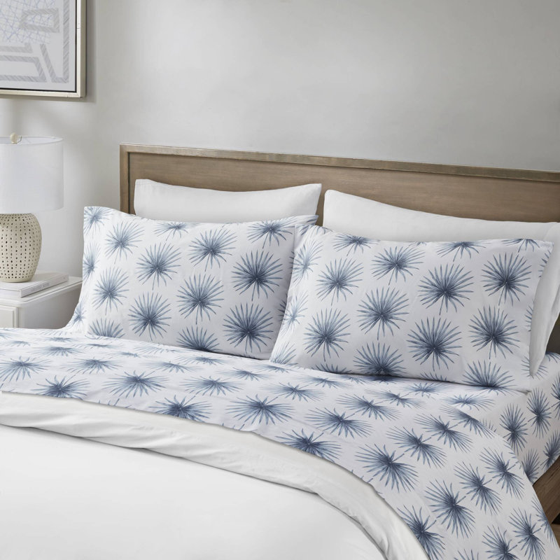 Draps en percale de coton doux et confortable pour l'élégance de la chambre à coucher