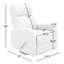 Fauteuil inclinable et oscillant pivotant Gardin-483652965