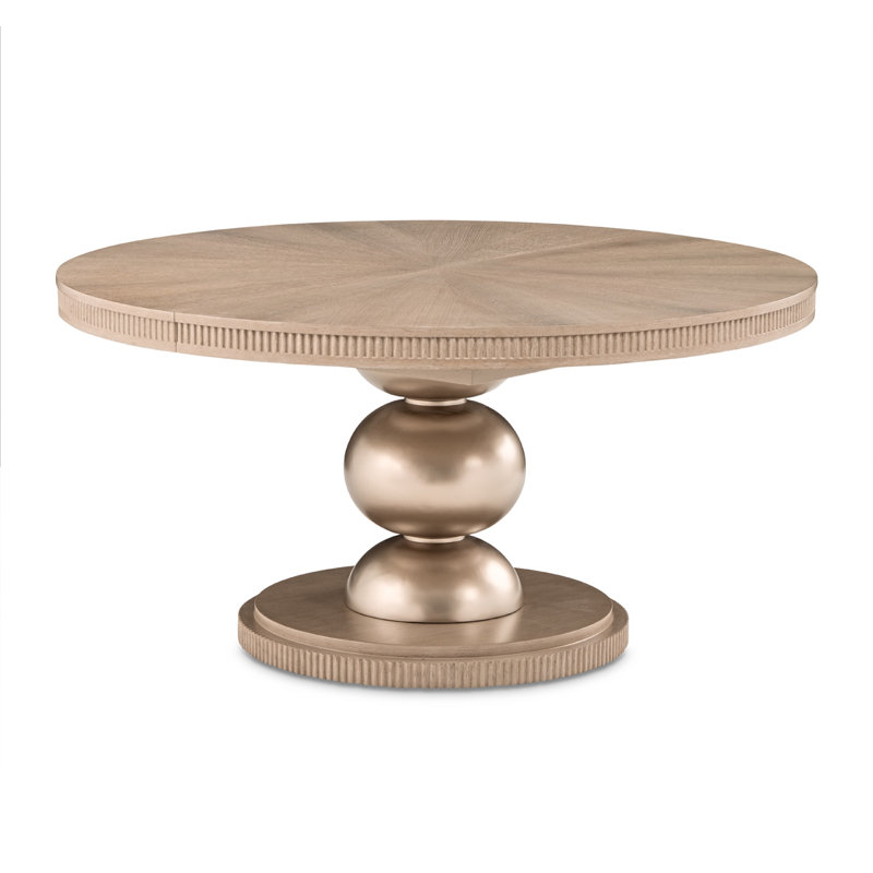 West Kensington Oval Dining Table, Medium Yellow Wood