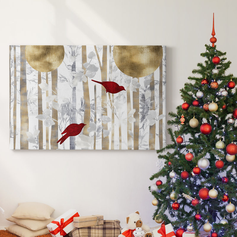 Christmas Holiday Arts - Toile tendue avec châssis XMA171611, H 18 po x l 27 po
