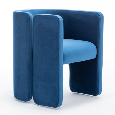 Jaimyn 24" Wide Upholstered Barrel Accent Chair