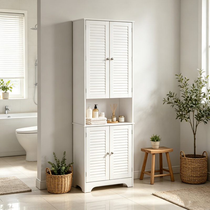Freestanding Bathroom Shelves
