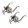 Scroll 2-Way Latch Privacy Door Lever