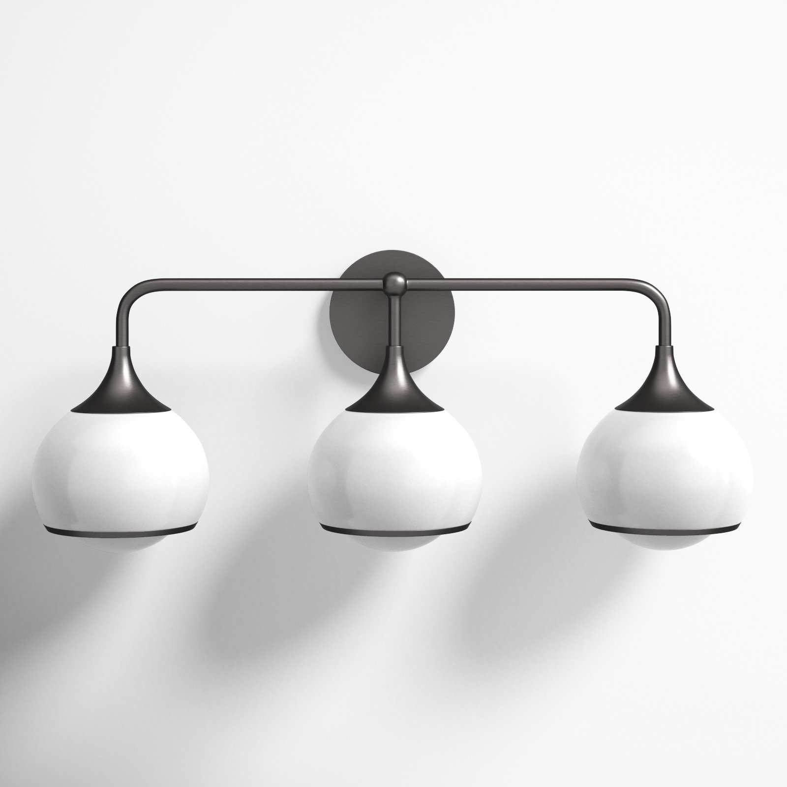 Kegan Dimmable Vanity Light, Old Bronze, 3