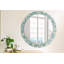 Huldar Glass Flat Wall Mirror