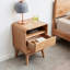 Armoire de chevet en bois massif Pure