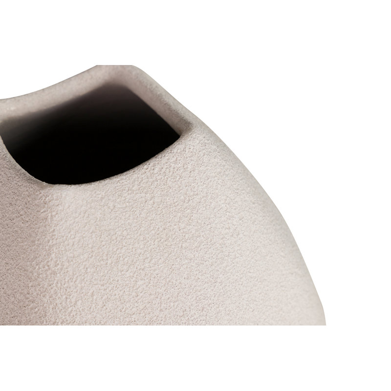 Ceramic / Porcelain Table Vase, Grey, 60cm H x 20cm W x 20cm D