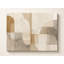 «Soft Form Interlude - Neutral Organic Geometric Abstract, impression numérique sur toile tendue-130151873
