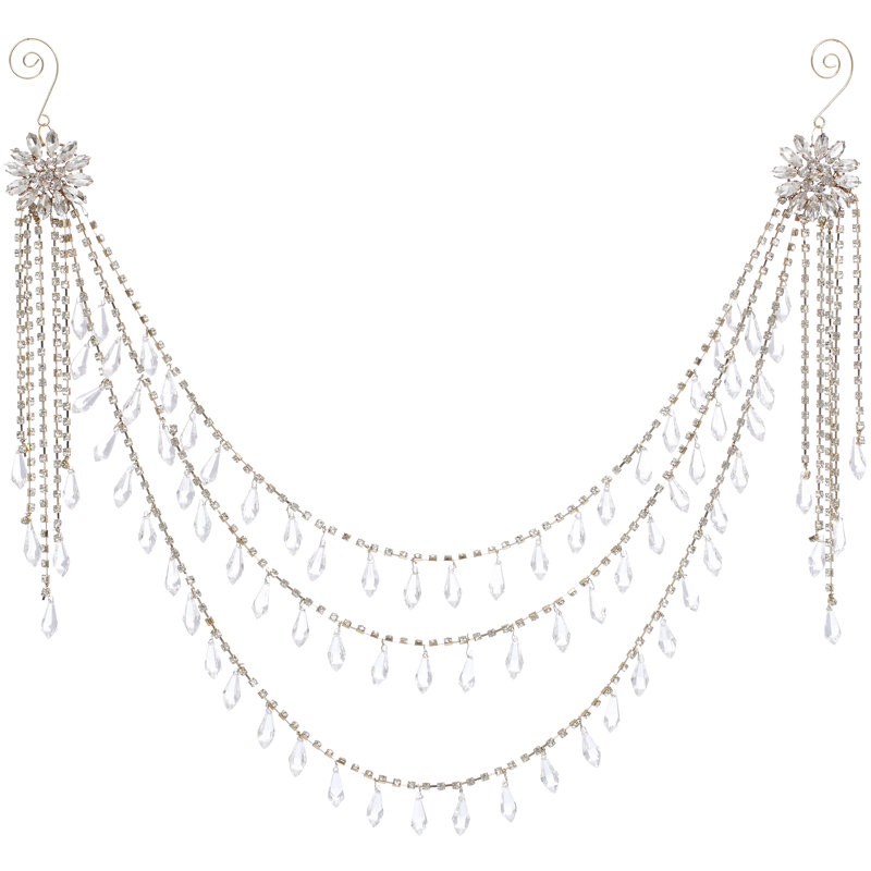 Ensemble de 2 pendants à bijoux suspendus - 21,5 po