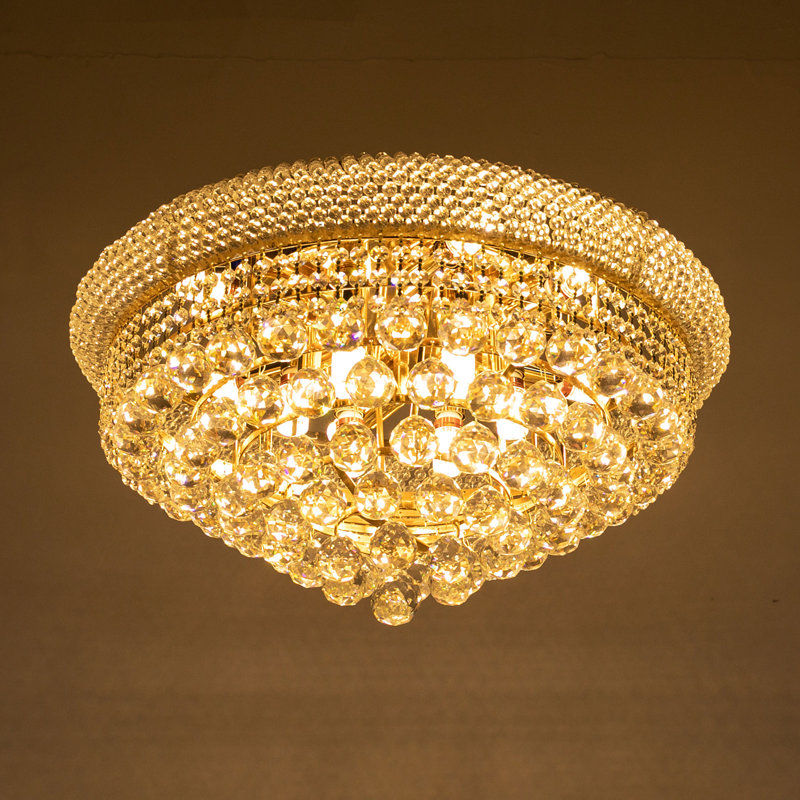 23.6X11.8" Crystal Ceiling Light