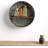 Distressed Wall Shelf, Metal And Wood