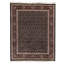 High-Quality Hand-Knotted Green And Red Area Rug