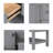 35.4 " Single Bathroom Vanity Base