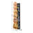 42"H Lighted Halloween Wooden Stacked Pumpkins Porch Sign With Timer