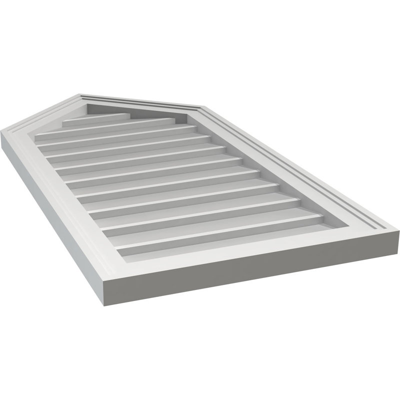 Ventilateur à pignon en uréthane non-fonctionnel Signature, H 36 po x l 18 po x P 1,5 po