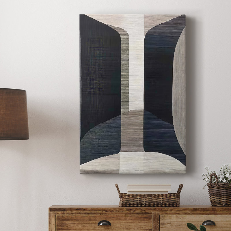 Série ABSTRACT DCLIX - Cavas de galerie sur mesure, H 60 po x l 40 po