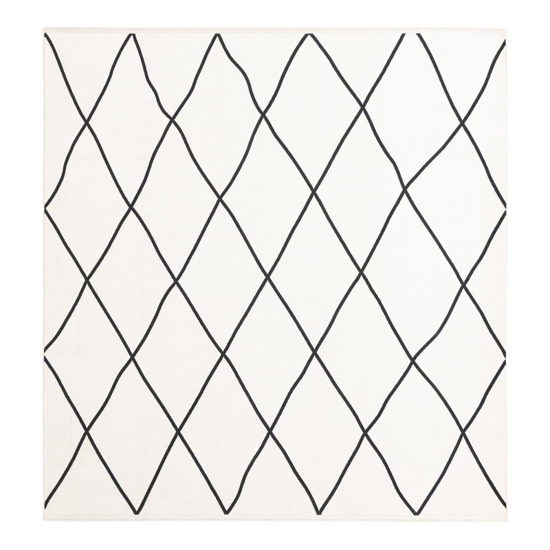 Kanoi Geometric Indoor Rug, Square 7'10"