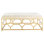Diamond 52'' Wide Rectangle Cocktail Ottoman