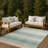 Machine Washable Indoor/Outdoor Chantille ACN2740 Striped Rug-1572273264-1572273267