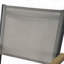 Fauteuil d'extérieur 23 po, bois, structure en aluminium robuste, gris, brun