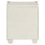 Compact Grey Nightstand With Port And Shelf For Bedroom Use Shelf, Drawer Charging Convenience