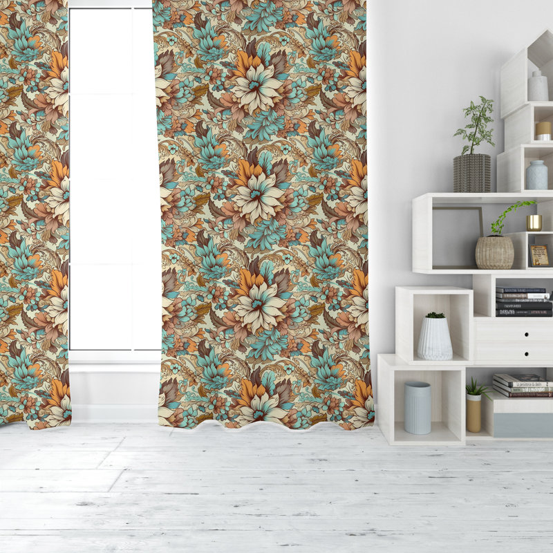 Paire de rideaux obscurcissant en polyester Bardfield, L 20 po x L 52 po