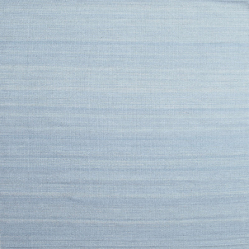 Tapis contemporain bleu ciel, Carré 5 pi