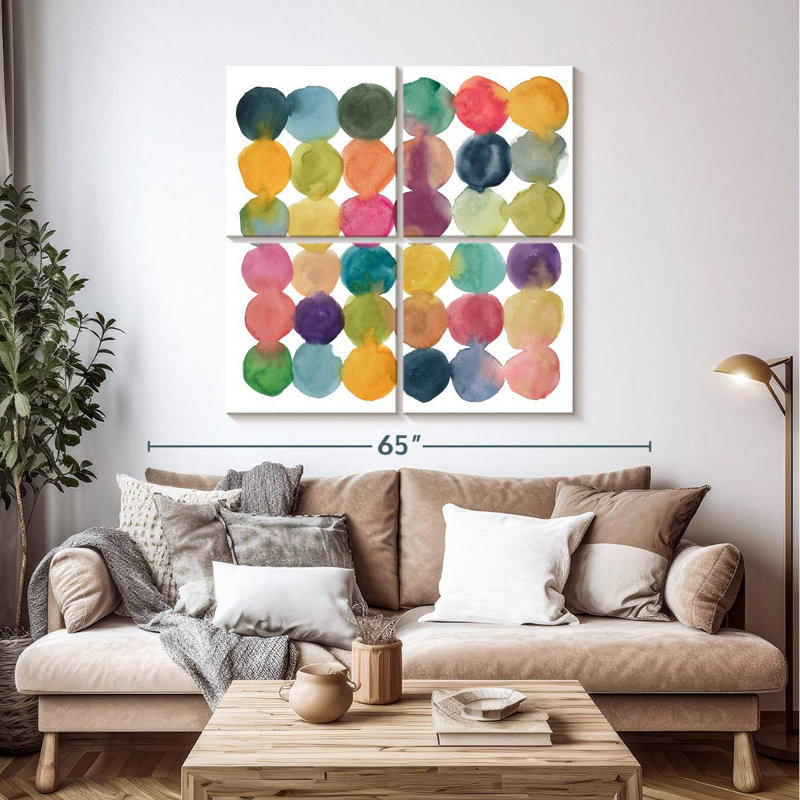 Spectrum Connections, 45" H x 45" W