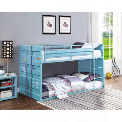 Cargo Aqua Finish Twin/Twin Bunk Bed